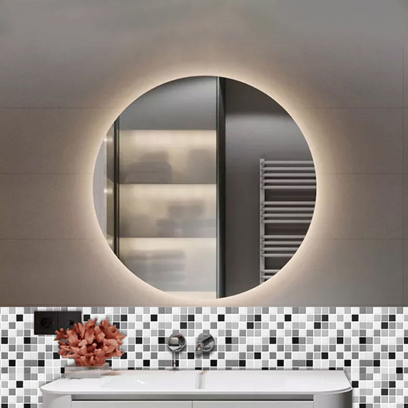 Tile Stripping & Gluing Square Mosaic PVC Stain Resistant Stripping and Gluing Plates for Shower 5 Pack