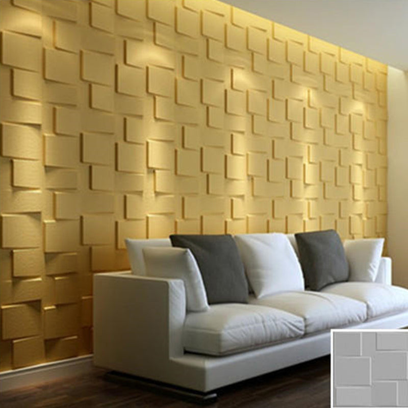 Modern square wall covering Peel and Stick geometric pattern wall covering