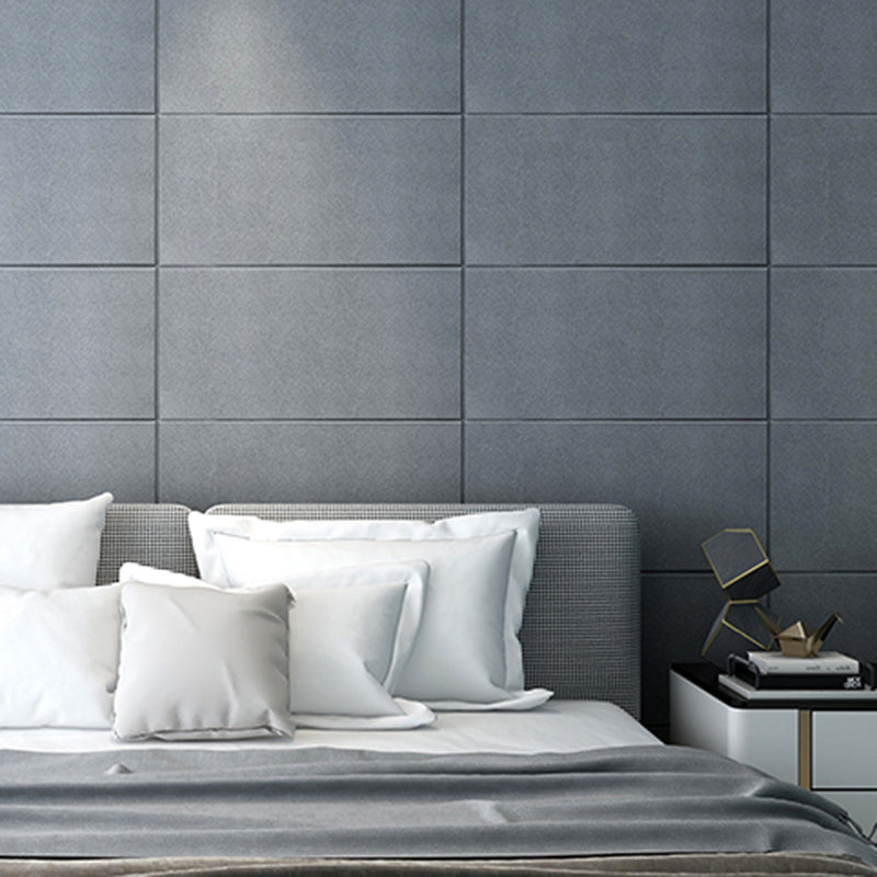 Glam Wall Covering Peel and Stick Texture Effect Design Square Wall Panel