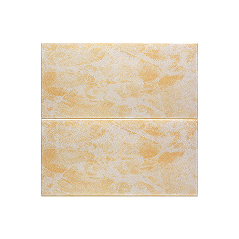 Glam Wall Covering Peel and Stick Texture Effect Design Square Wall Panel