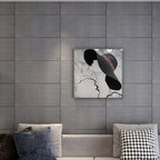 Glam Wall Covering Peel and Stick Texture Effect Design Square Wall Panel
