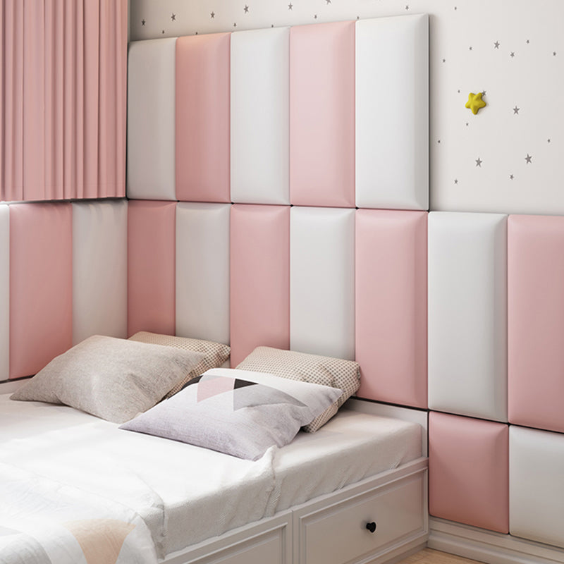 Modern Style Paneling Padded Peel and Stick Paneling
