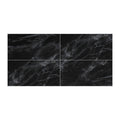 Peel and Stick Vinyl Floor Dark Gloss Vinyl Floor with Square Edge