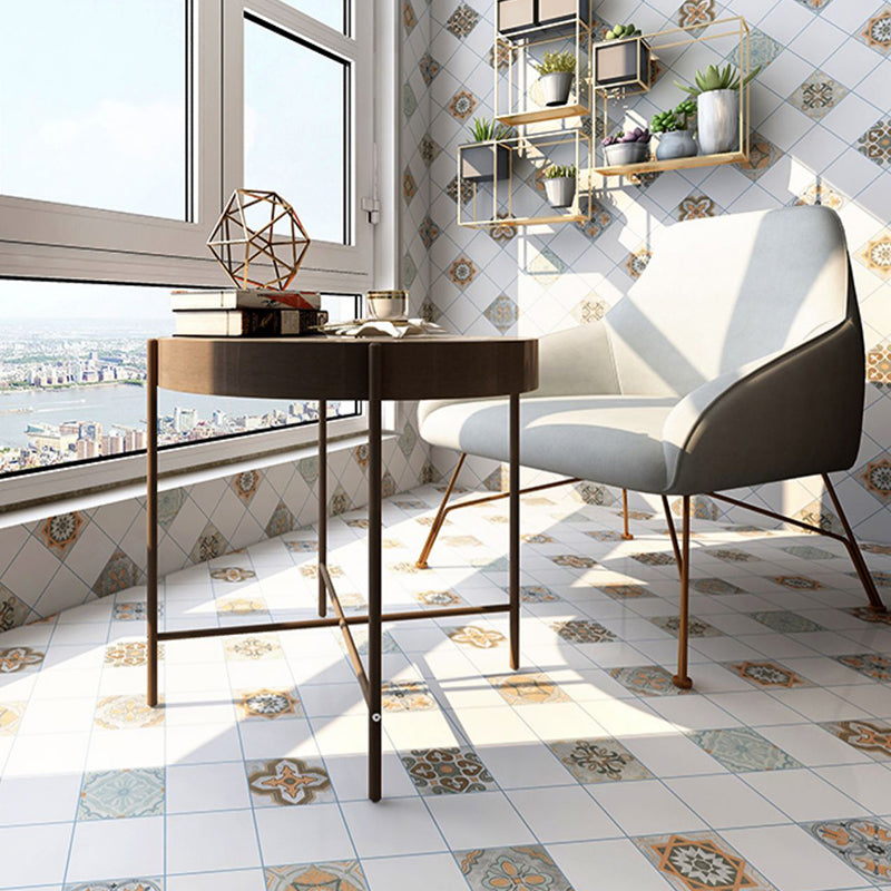 Matt-gloss Vinyl flooring Self-adhesive PVC vinyl flooring with square edge