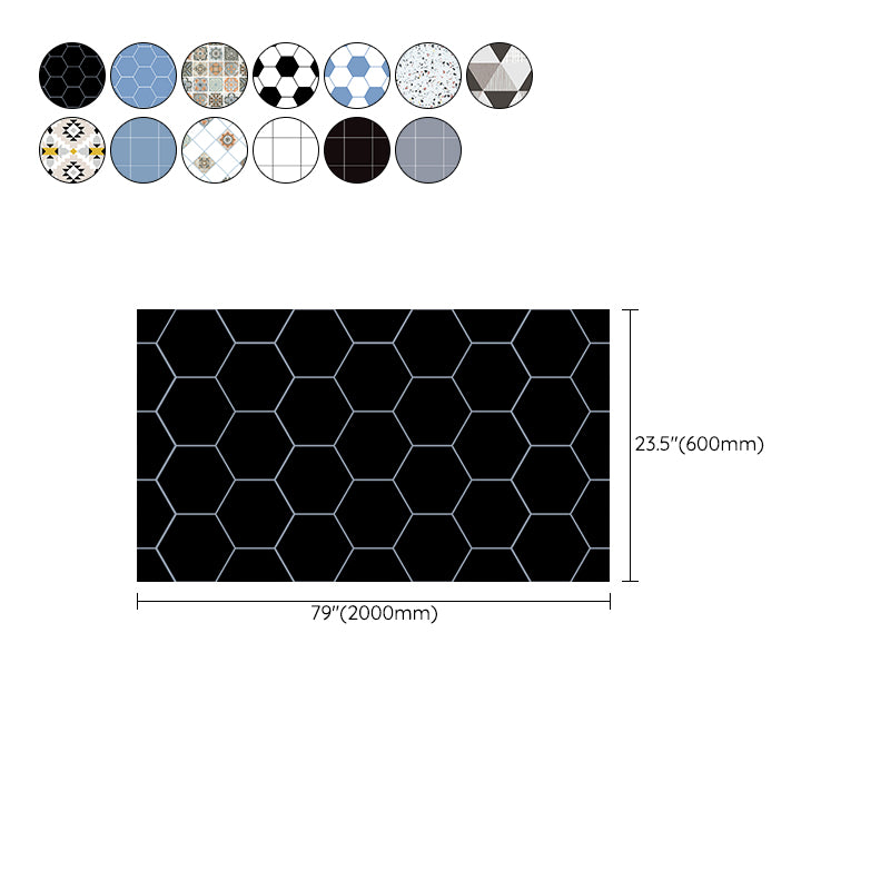Matt-gloss Vinyl flooring Self-adhesive PVC vinyl flooring with square edge