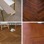Retro Wood Laminate Floor Fade Resistant Click-Lock Laminate Floor