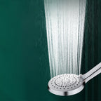 Modern Handheld Shower Head High Flow 5 Spray Patterns Wall Mounted Shower Head