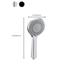 Modern Handheld Shower Head High Flow 5 Spray Patterns Wall Mounted Shower Head