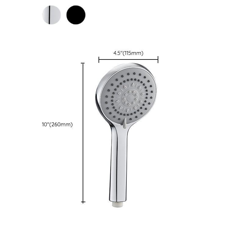 Modern Handheld Shower Head High Flow 5 Spray Patterns Wall Mounted Shower Head