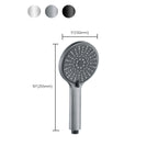 5-Spray Pattern Handheld Shower Head High Flow Wall Mounted Shower Head