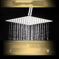 Swiveling Rain Shower Head Wall Mounted Concealed Full Copper Pressure Shower