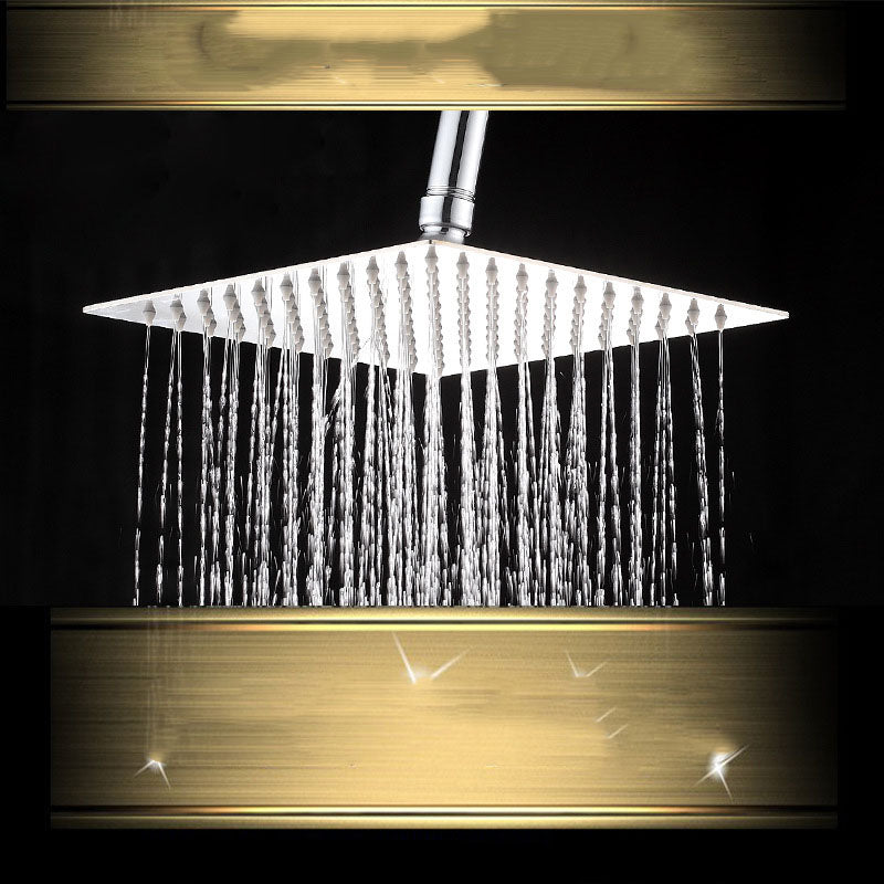 Swiveling Rain Shower Head Wall Mounted Concealed Full Copper Pressure Shower