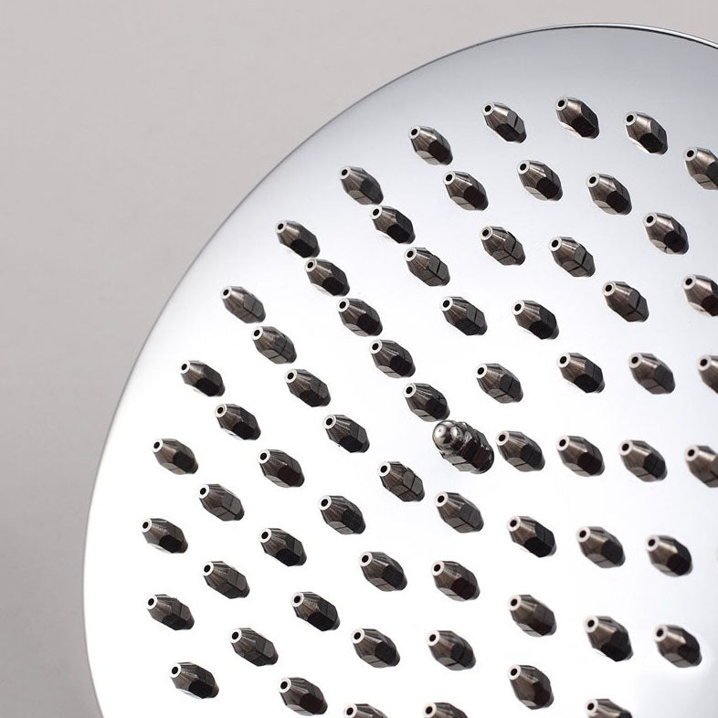 Swiveling Rain Shower Head Wall Mounted Concealed Full Copper Pressure Shower