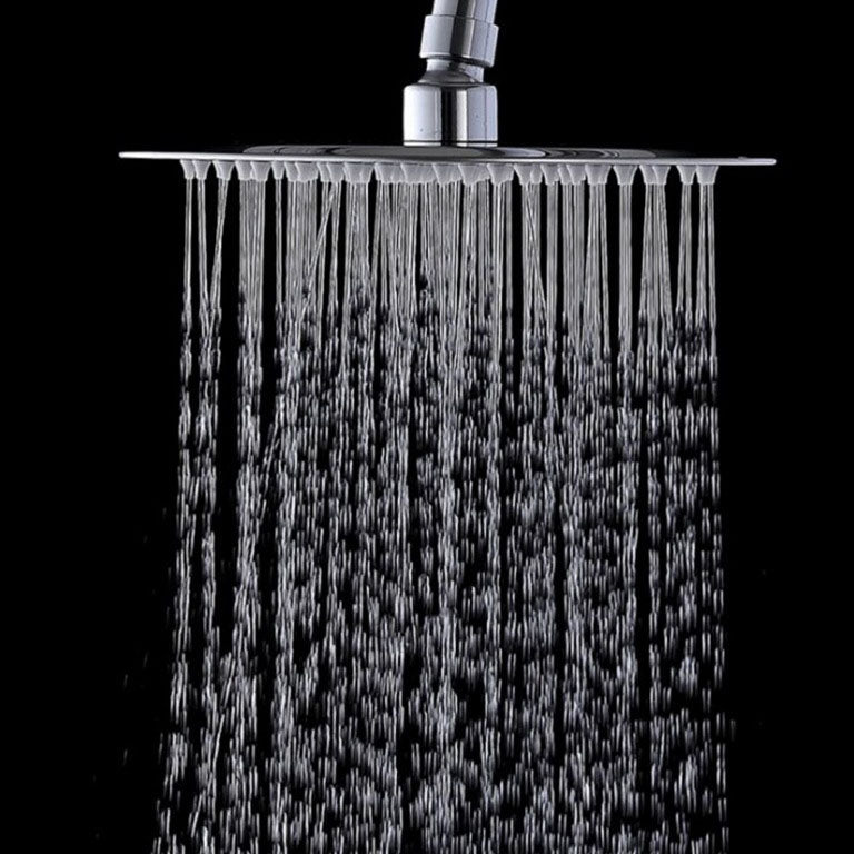 Swiveling Rain Shower Head Wall Mounted Concealed Full Copper Pressure Shower