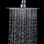 Swiveling Rain Shower Head Wall Mounted Concealed Full Copper Pressure Shower