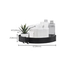 Modern Aluminum Bathroom Accessory Set Matte Black Bathroom Shelf/Towel Holder/Paper Holder