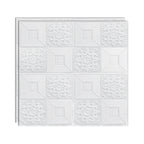 Modern Wall Panel Peel and Stick Texture Effect Design Square Wall Panel