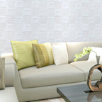 Modern Wall Panel Peel and Stick Texture Effect Design Square Wall Panel
