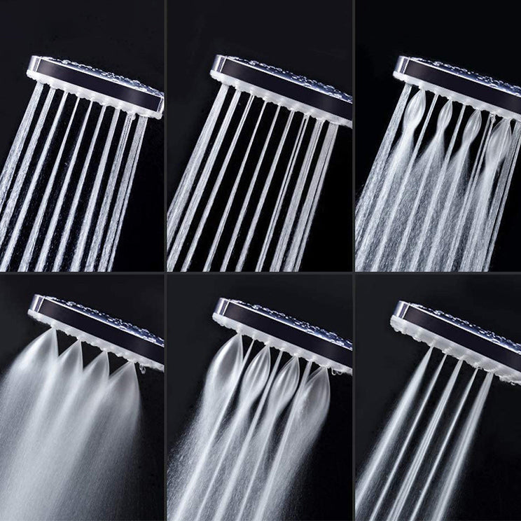 Square modern handheld shower head leak-proof wall-mounted shower head