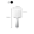 Square modern handheld shower head leak-proof wall-mounted shower head
