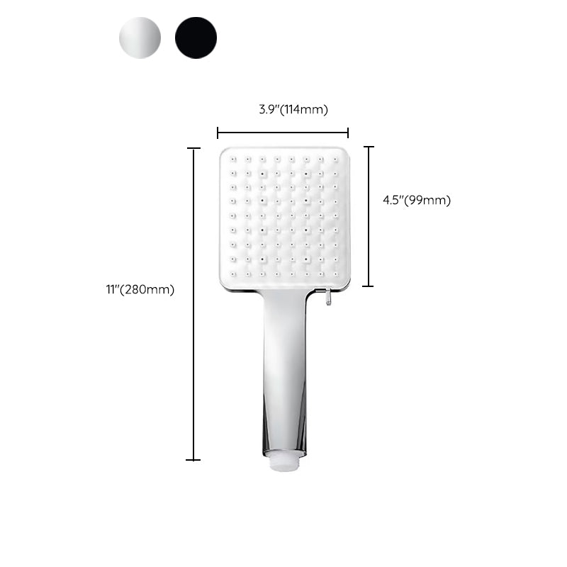 Square modern handheld shower head leak-proof wall-mounted shower head