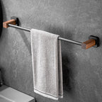 Modern black bathroom set bathroom shelf towel bar bathroom accessories set