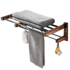 Modern black bathroom set bathroom shelf towel bar bathroom accessories set