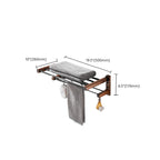 Modern black bathroom set bathroom shelf towel bar bathroom accessories set