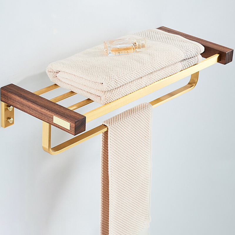 Modern Gold Bathroom Accessory Set Bathroom Shelf Paper Holder Bathroom Accessory Set