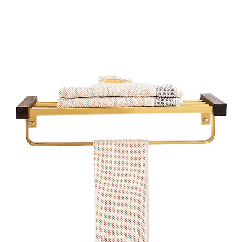 Modern Gold Bathroom Accessory Set Bathroom Shelf Paper Holder Bathroom Accessory Set