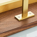 Modern Gold Bathroom Accessory Set Bathroom Shelf Paper Holder Bathroom Accessory Set