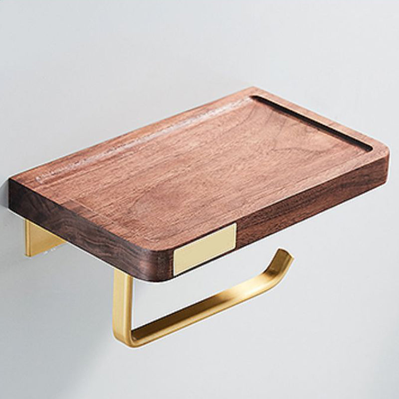 Modern Gold Bathroom Accessory Set Bathroom Shelf Paper Holder Bathroom Accessory Set