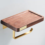 Modern Gold Bathroom Accessory Set Bathroom Shelf Paper Holder Bathroom Accessory Set