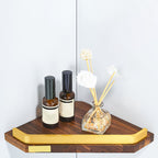 Modern Gold Bathroom Accessory Set Bathroom Shelf Paper Holder Bathroom Accessory Set