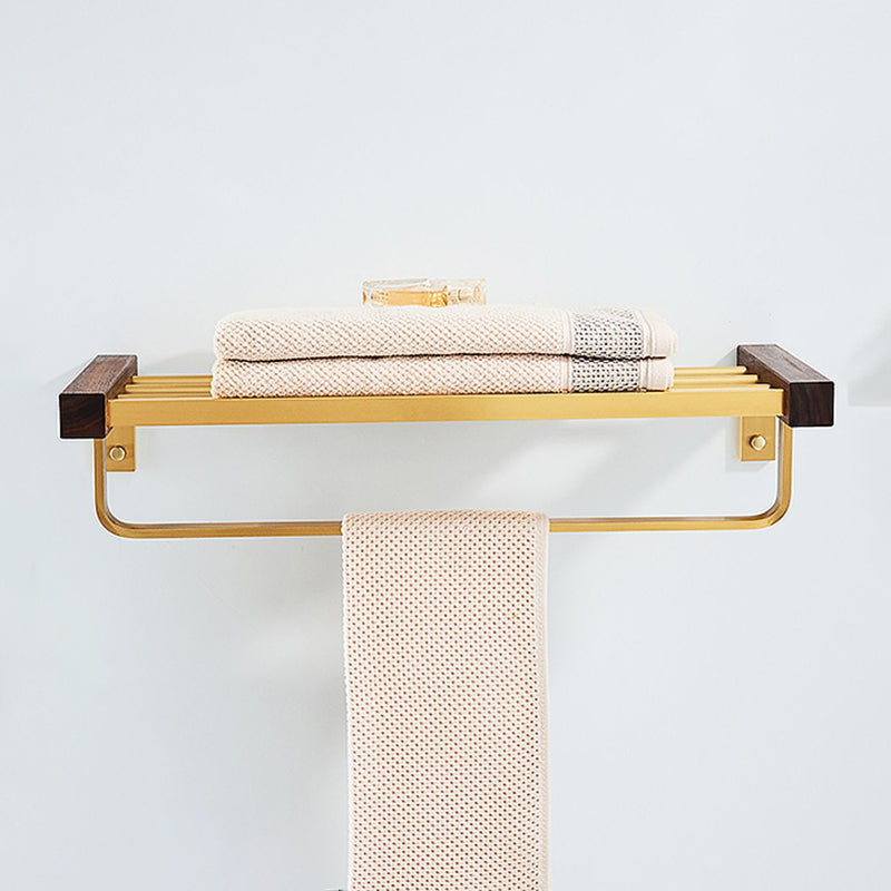 Modern Gold Bathroom Accessory Set Bathroom Shelf Paper Holder Bathroom Accessory Set