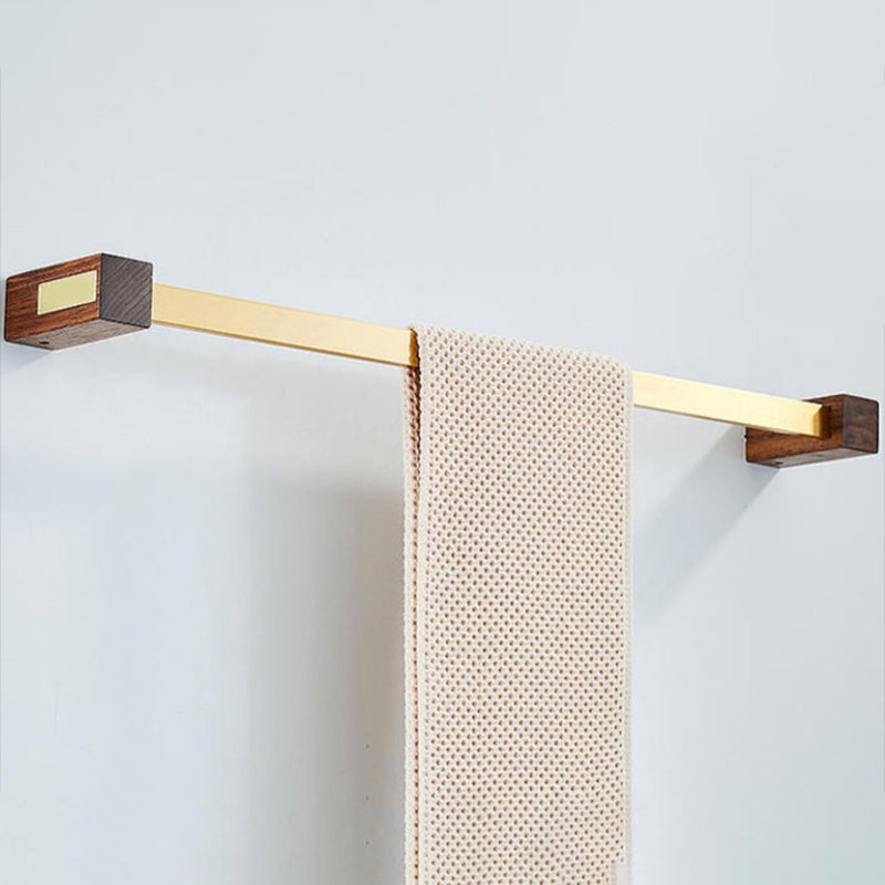 Modern Gold Bathroom Accessory Set Bathroom Shelf Paper Holder Bathroom Accessory Set