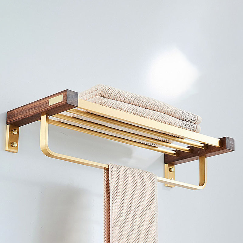 Modern Gold Bathroom Accessory Set Bathroom Shelf Paper Holder Bathroom Accessory Set