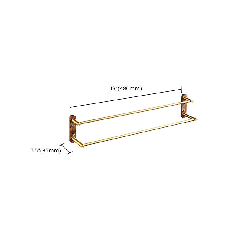Modern Gold Bathroom Accessory Set Bathroom Shelf Paper Holder Bathroom Accessory Set