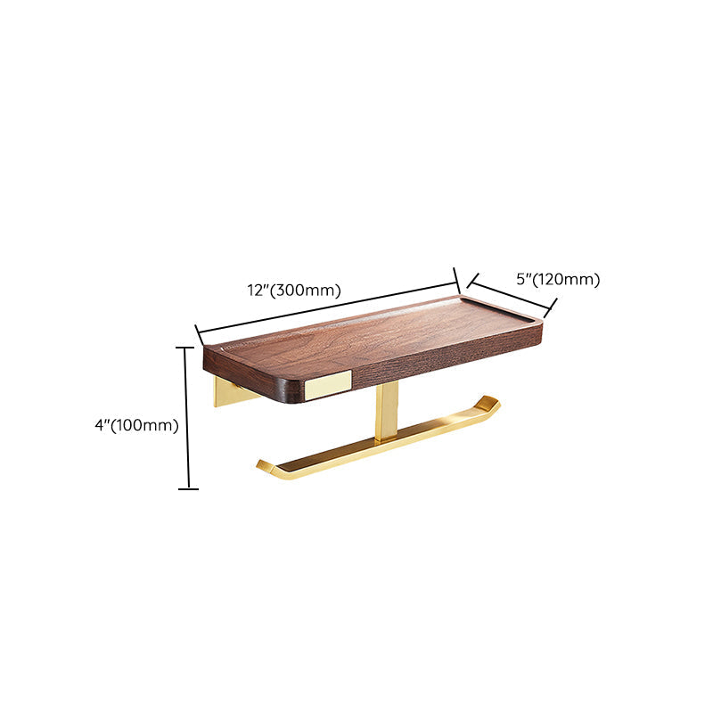 Modern Gold Bathroom Accessory Set Bathroom Shelf Paper Holder Bathroom Accessory Set