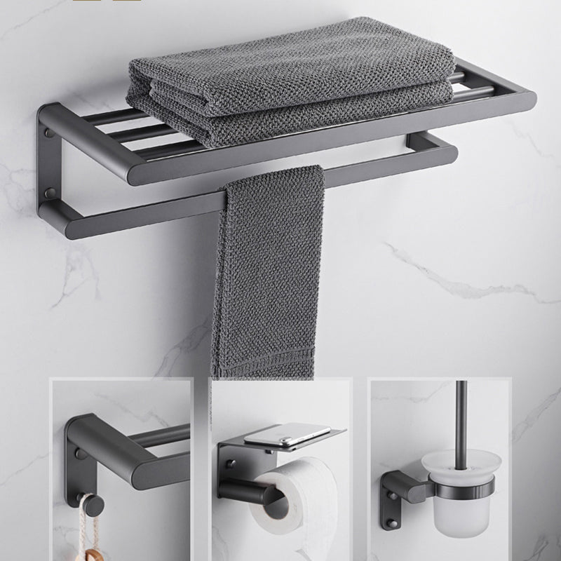 Modern Stainless Steel Towel Ring Bathroom Set Bathroom Shelf Bathroom Accessories Set