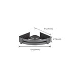 Modern Stainless Steel Towel Ring Bathroom Set Bathroom Shelf Bathroom Accessories Set