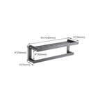 Modern Stainless Steel Towel Ring Bathroom Set Bathroom Shelf Bathroom Accessories Set