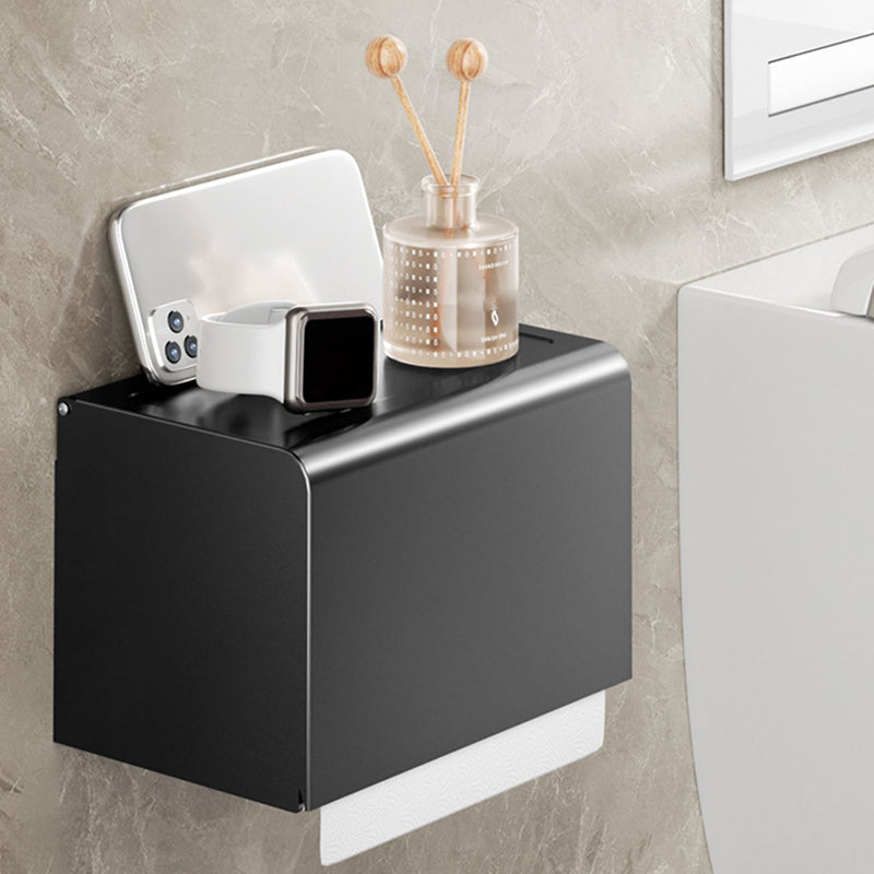 Modern Bathroom Set Matte Black Bathroom Shelf Towel Holder Bathroom Accessories Set