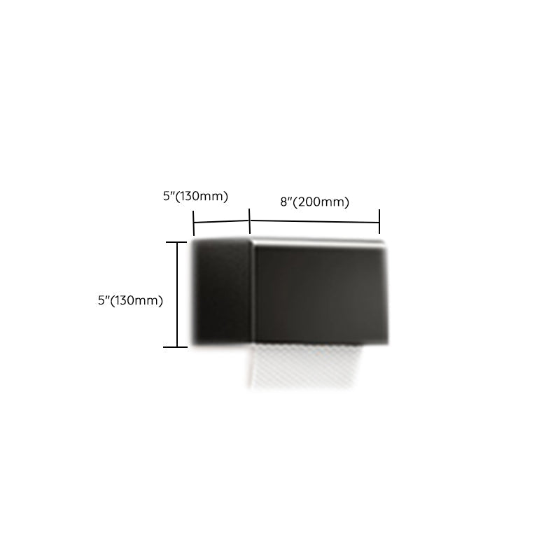 Modern Bathroom Set Matte Black Bathroom Shelf Towel Holder Bathroom Accessories Set
