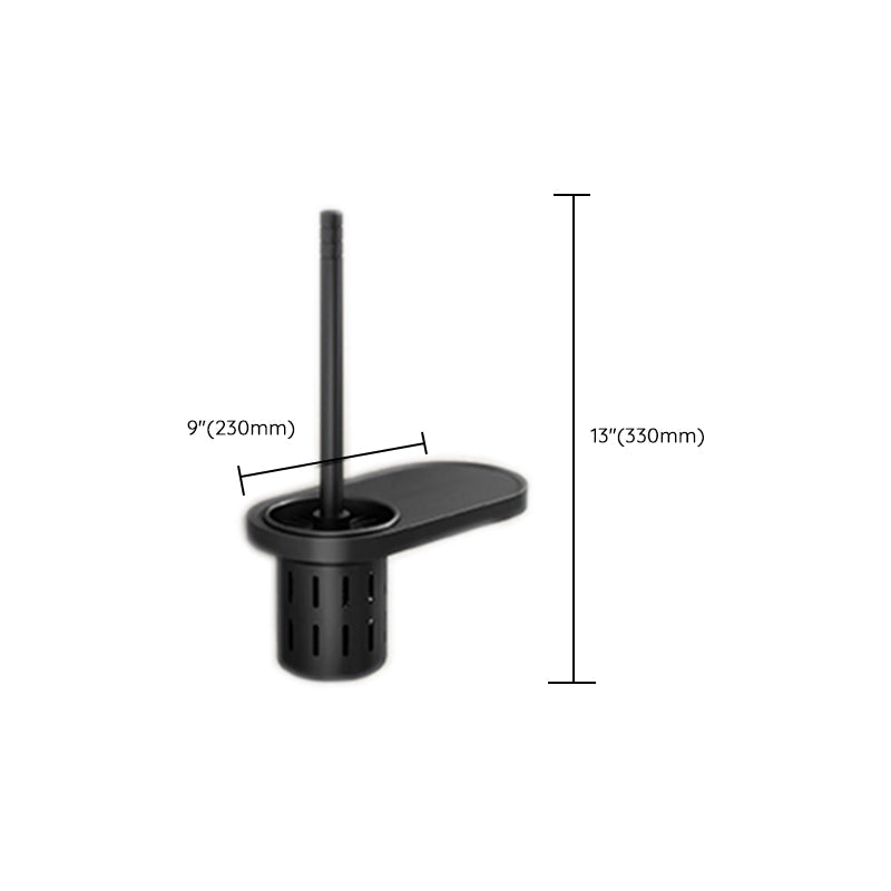 Modern Bathroom Set Matte Black Bathroom Shelf Towel Holder Bathroom Accessories Set