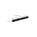 Modern Bathroom Set Matte Black Bathroom Shelf Towel Rack Bathroom Accessories Set