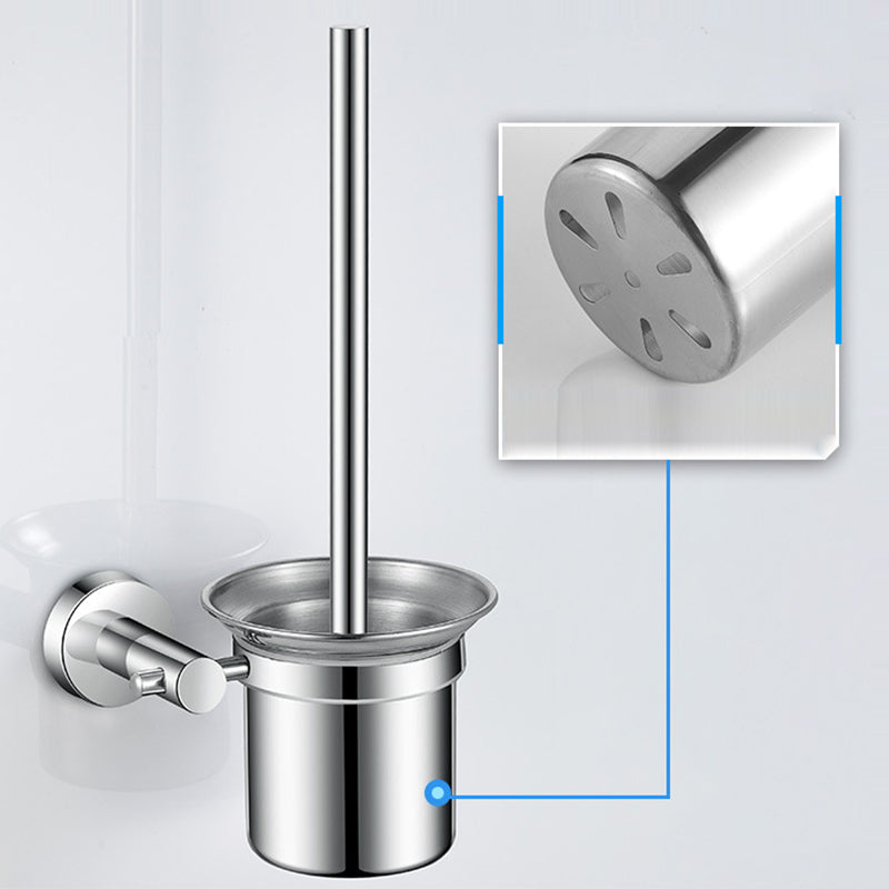 Modern Stainless Steel Bathroom Set Paper Holder Bathroom Shelf Bathroom Accessories