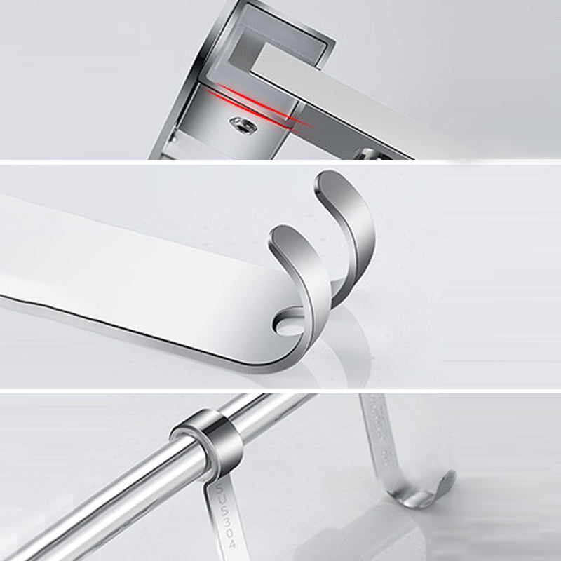 Modern Stainless Steel Bathroom Set Paper Holder Bathroom Shelf Bathroom Accessories