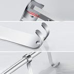 Modern Stainless Steel Bathroom Set Paper Holder Bathroom Shelf Bathroom Accessories