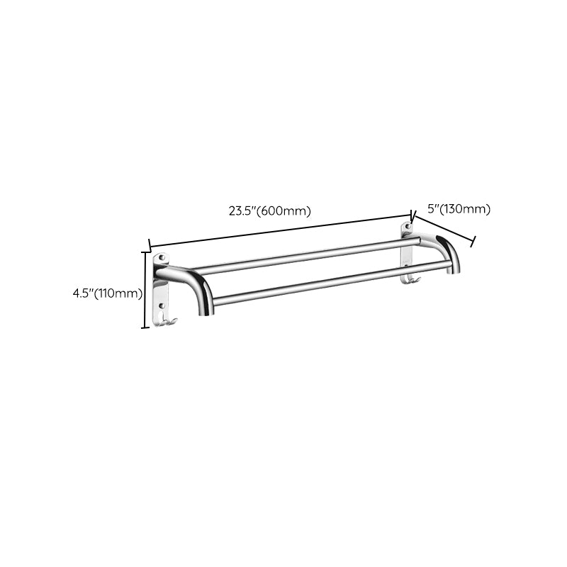 Modern Stainless Steel Bathroom Set Paper Holder Bathroom Shelf Bathroom Accessories